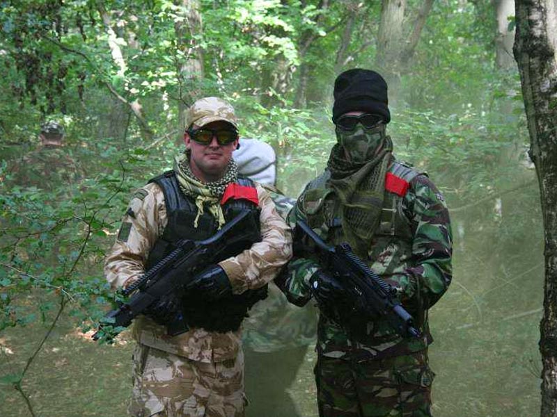 Laser Warfare Team Building