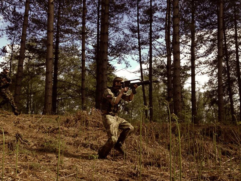 Laser Warfare Team Building