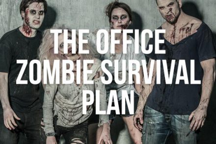 the office zombie survival plan