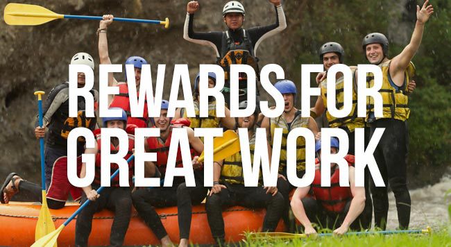 rewards for great work