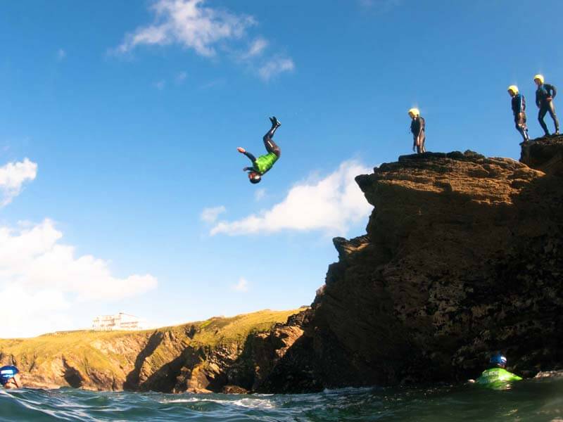 coasteering