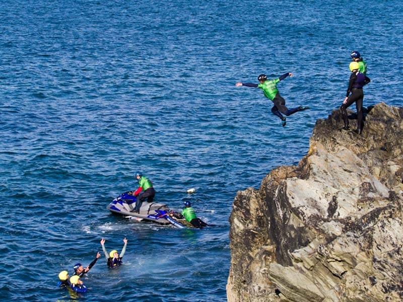 coasteering