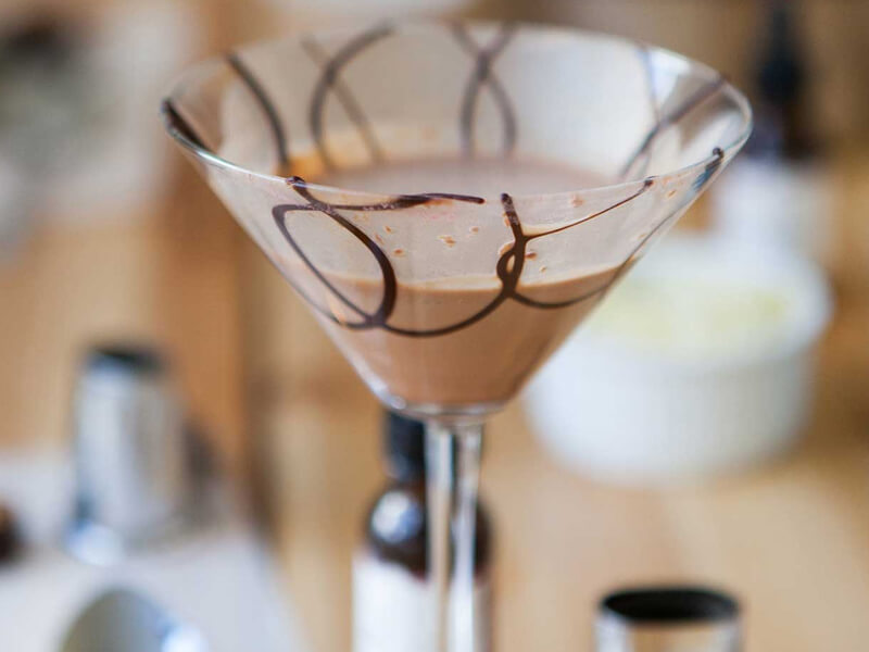 cocktails and chocolate workshop