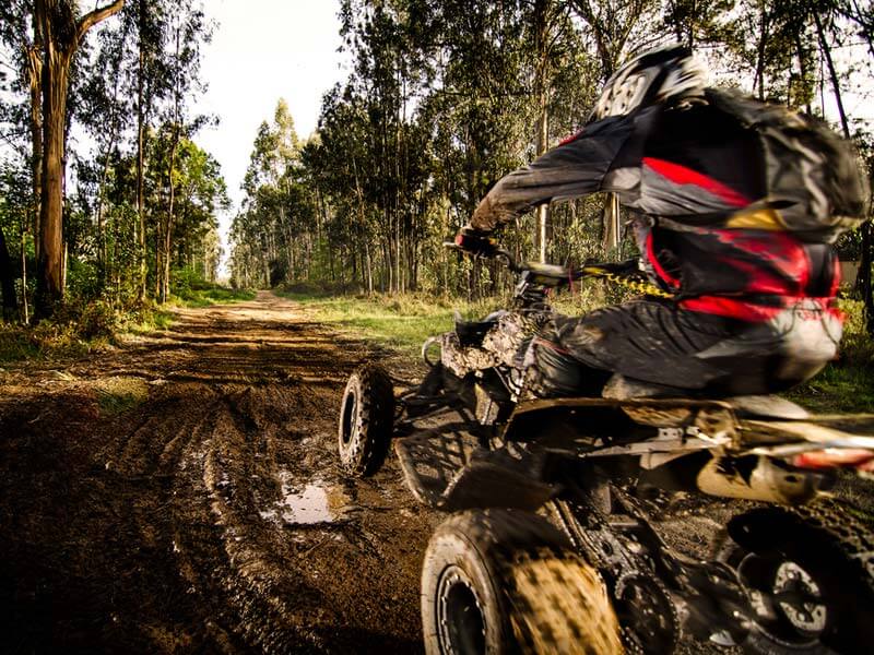 quad biking