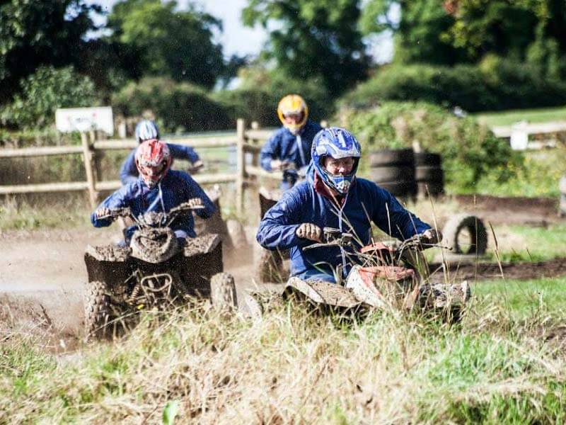 quad biking