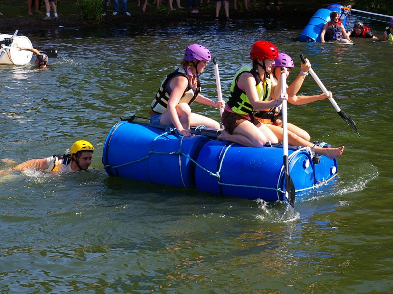 raft building