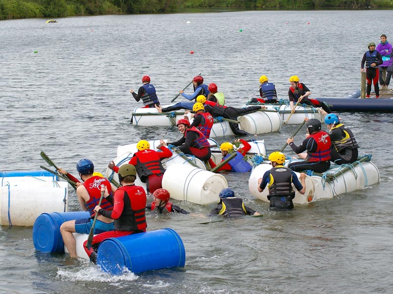 raft building