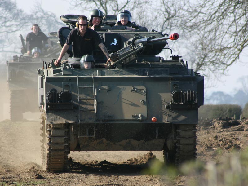 tank driving