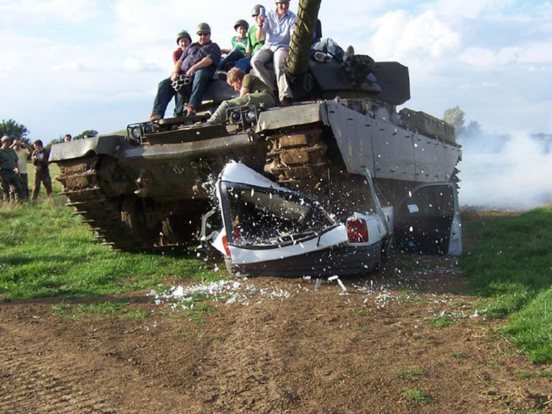 tank driving