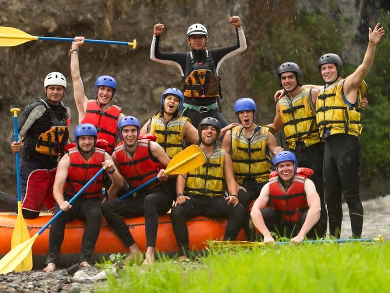 white water rafting